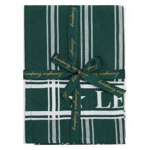 Lexington Cotton Jaquard Kitchen Towel Gr�n, s�t m. 2 stk.