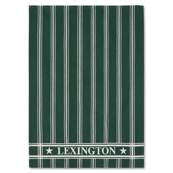 Lexington Cotton Jaquard Kitchen Towel Gr�n, s�t m. 2 stk.