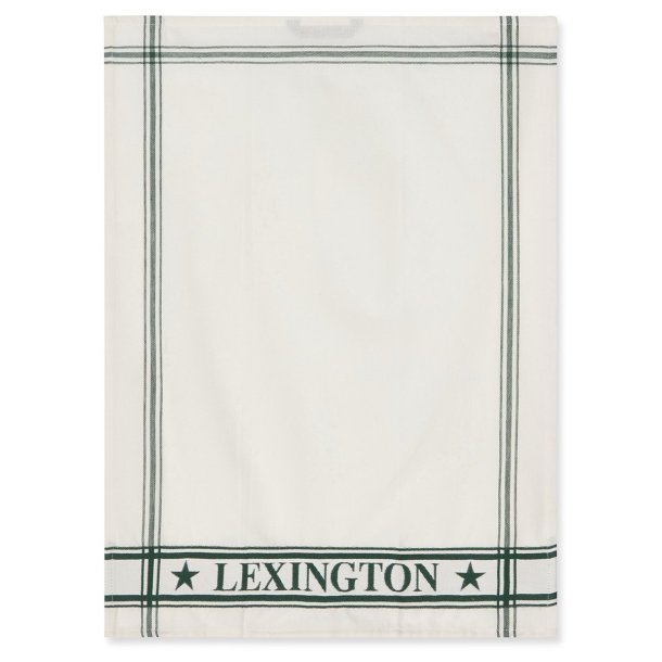 Lexington Cotton Jaquard Kitchen Towel Gr�n, s�t m. 2 stk.
