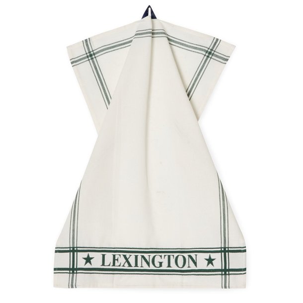Lexington Cotton Jaquard Kitchen Towel Gr�n, s�t m. 2 stk.