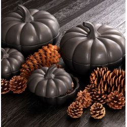 RM Pumpkin Decoration Bowl, m