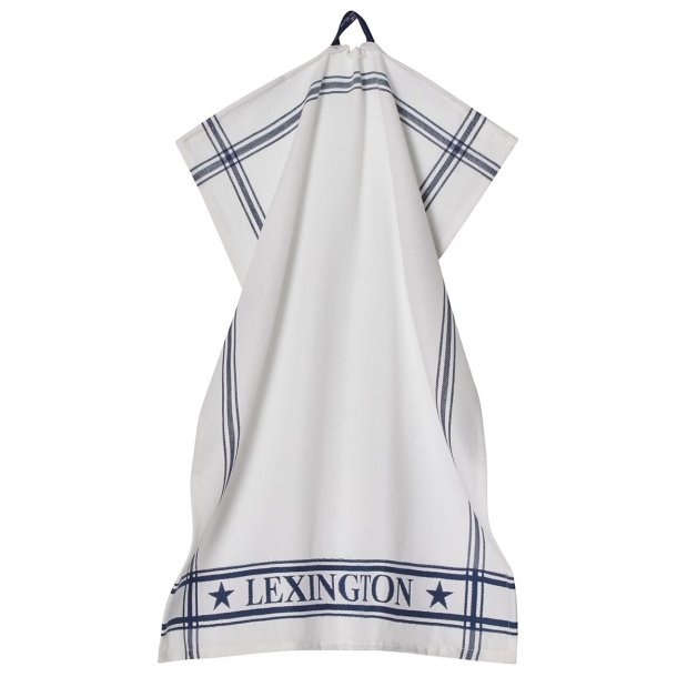 Lexington Cotton Jaquard Kitchen Towel Blue, s�t m. 2 stk.
