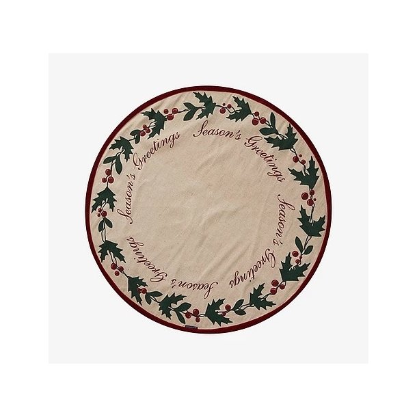 Lexington Jute/Cotton Christmas Tree Mat