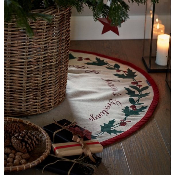 Lexington Jute/Cotton Christmas Tree Mat