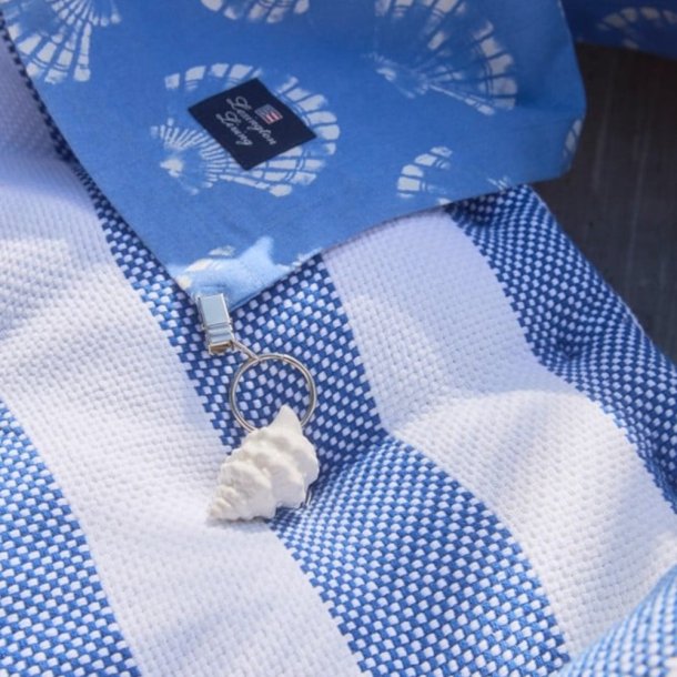 Lexington Shell Stoneware Dugv�gt, Hvid, S�t med 4. stk.