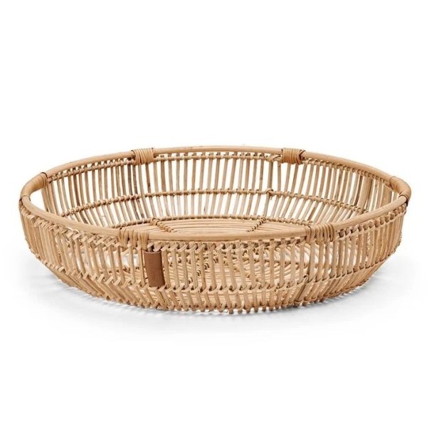 Lexington Round rattan tray, M