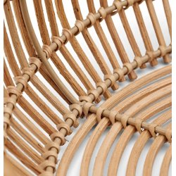 Lexington Round rattan tray, M