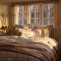 Lexington House Organic Cotton Velvet pude, 40 x 30 cm