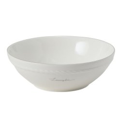 Lexington Porcelain Small Bowl,  white/beige, gaves�t m. 4 stk.
