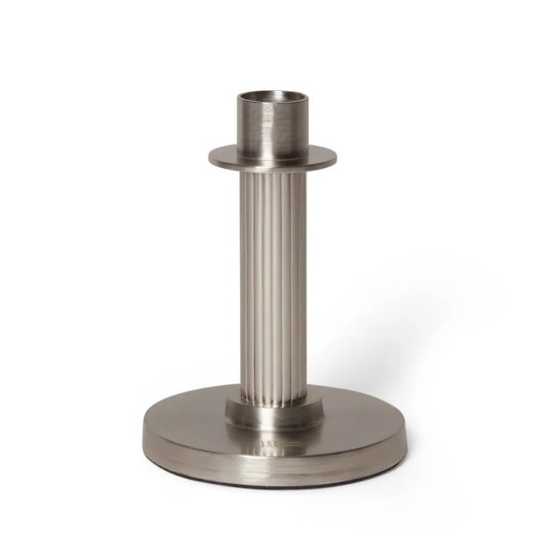 Lexington Metal Candle Holder With Striped Structure, s