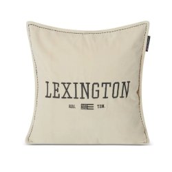 Lexington Logo Message Organic Cotton Velvet Pudebetr�k