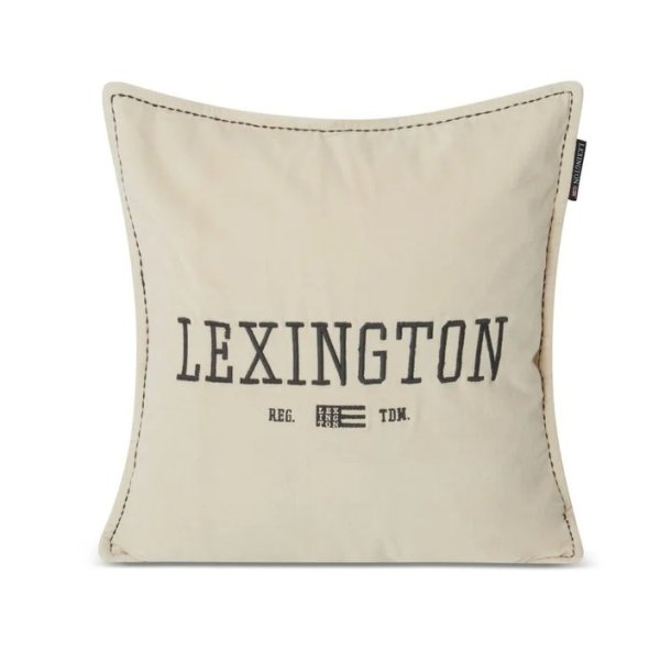 Lexington Logo Message Organic Cotton Velvet Pudebetr�k