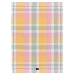 Lexington Easter Checked Linen Blend Kitchen Towel