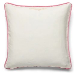 Lexington Organic Cotton Velvet Pillow Cover, Pink