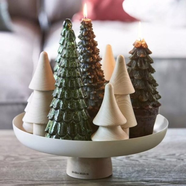 RM Winter Forest Tree Led Green S