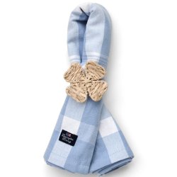 Lexington Checked Recycled Cotton Oxford Napkin