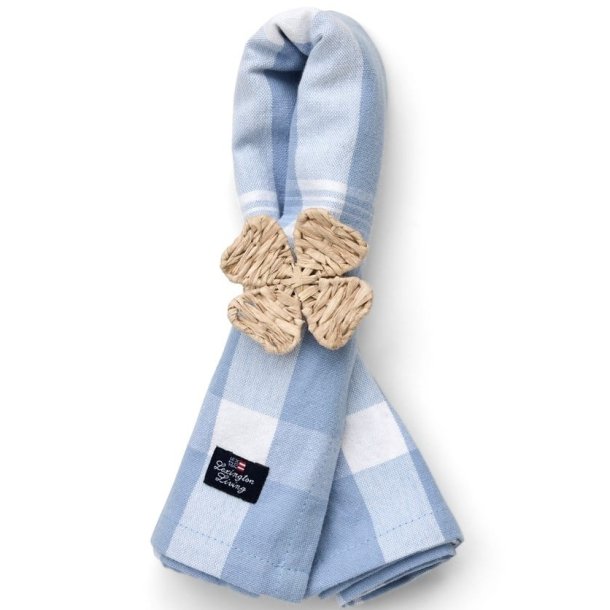 Lexington Checked Recycled Cotton Oxford Napkin