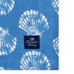 Lexington Shell Printed Organic Cotton Dug, 150 x 250 cm