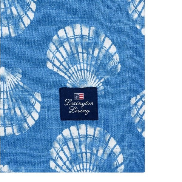 Lexington Shell Printed Organic Cotton Dug, 150 x 250 cm