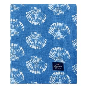 Lexington Shell Printed Organic Cotton Dug, 150 x 250 cm