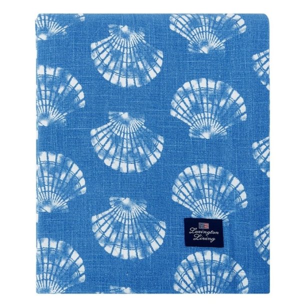 Lexington Shell Printed Organic Cotton Dug, 150 x 250 cm