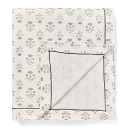 Lexington Printed  Organic Cotton Tablechloth, 150 x 250 cm