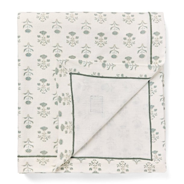 Lexington Printed  Organic Cotton Tablechloth, 150 x 250 cm
