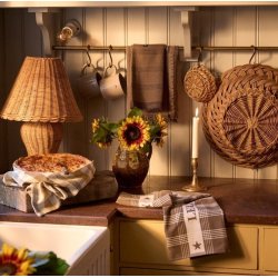 Lexington Organic Cotton Terry Kitchen  Towel, Stone