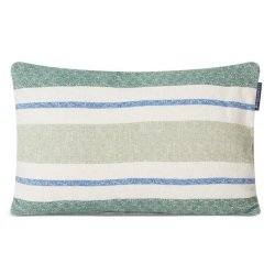 Lexington Irregular Striped Organic Cotton pude