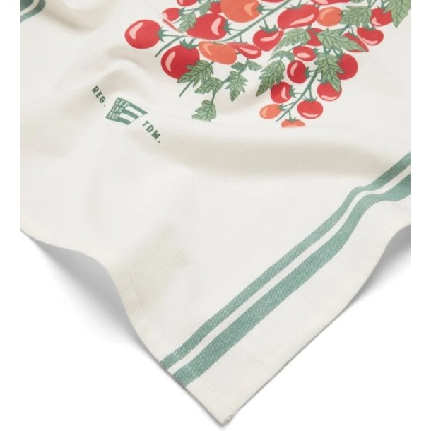 Lexington Tomato Organic Cotton Twill Kitchen Towel