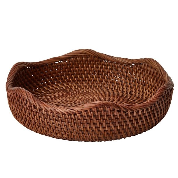 Lexington Rattan Wavy Basket mellem