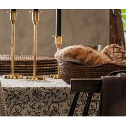 Lexington Rattan Wavy Basket mellem
