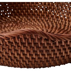 Lexington Rattan Wavy Basket mellem