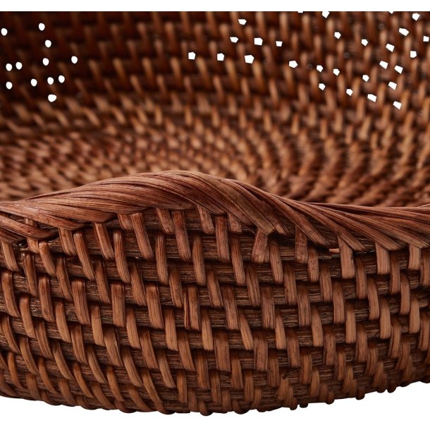 Lexington Rattan Wavy Basket mellem